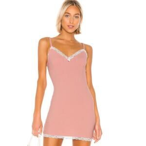 Privacy Please Shannon Mini Dress in Rose Pink NWOT Size Small